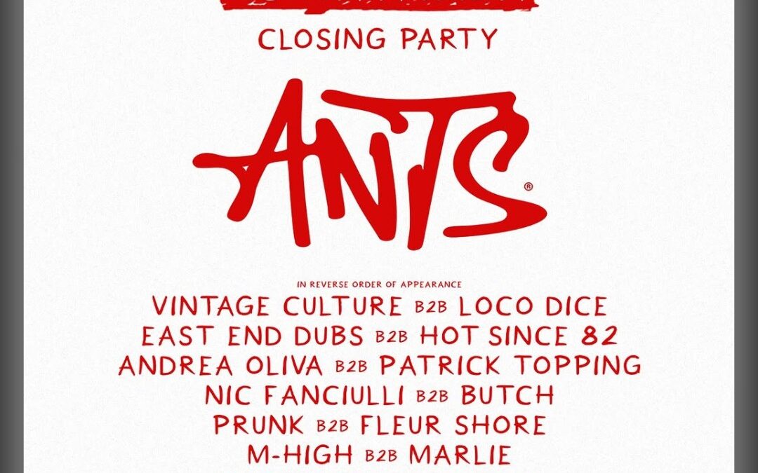 Ushuaïa Ibiza Closing Party ANTS